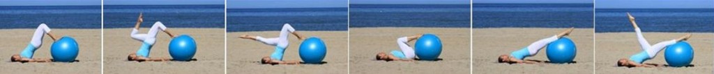 www.MANphotography.com yoga Ball pilates yoga on the beach by Cathy Same Lottin Waves, beach & health center Zandvoort strand