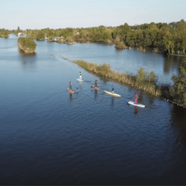 Sup tours Experience Scheendijk Breukelen Loosdrechtse plassen Cathy Samé Lottin NewWaves Lifestyle Jachthaven van Heusden De Eerste Aanleg De Toekomst